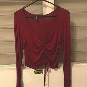 Burgundy Top
